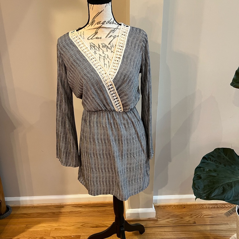 Wrap styled top dress
